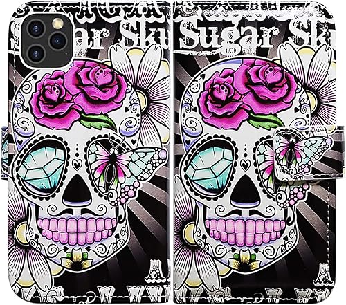 Miniatura 27 de Funda para iPhone 12 Pro Max, diseño de libélula con tapa y soporte para tarjeta y soporte para iPhone 12 Pro Max Linda libélula,Patrón de pájaro