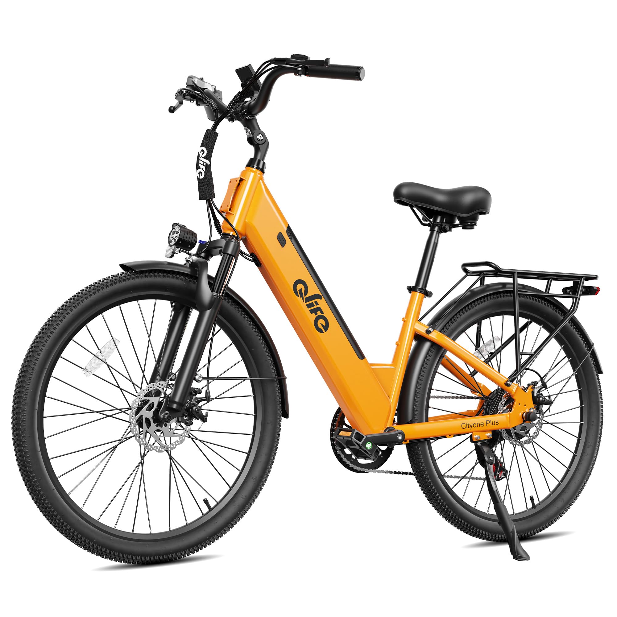 Qlife Cityone 2.0/Cityone Plus Electric Bike for Adults-1200W Peak Motor