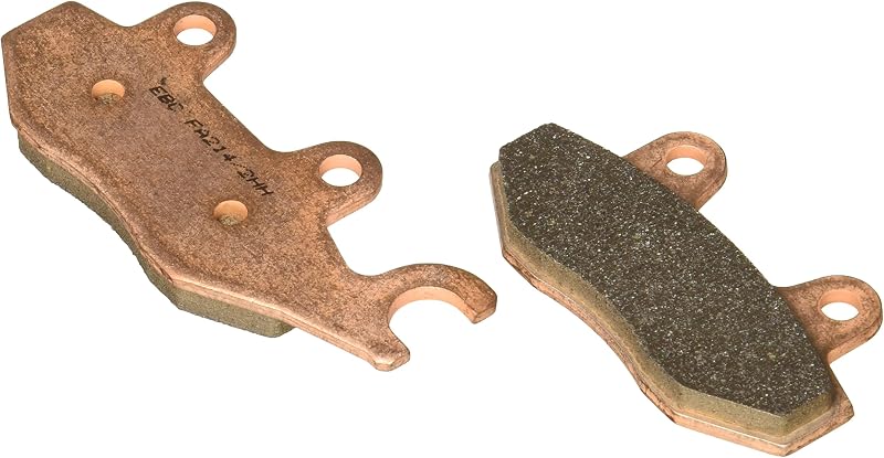Pastilhas de freio traseiras EBC FA214/2HH em metal sinterizado para motocicleta – 1 unidade