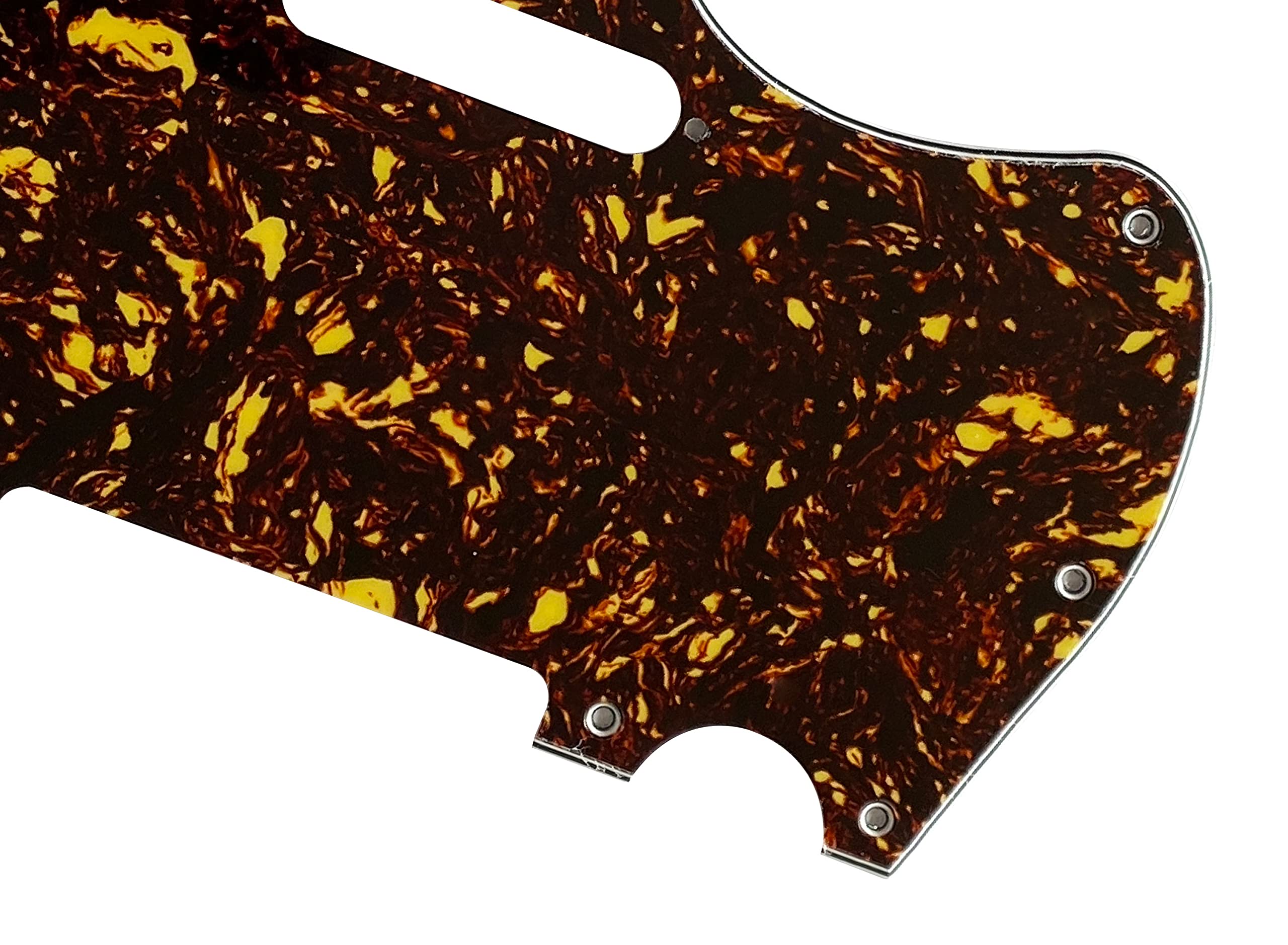 Battipenna Per Chitarra Fender Player Stratocaster Floyd Rose HSS Style (4 Strati Marrone Tartaruga - Foto 10