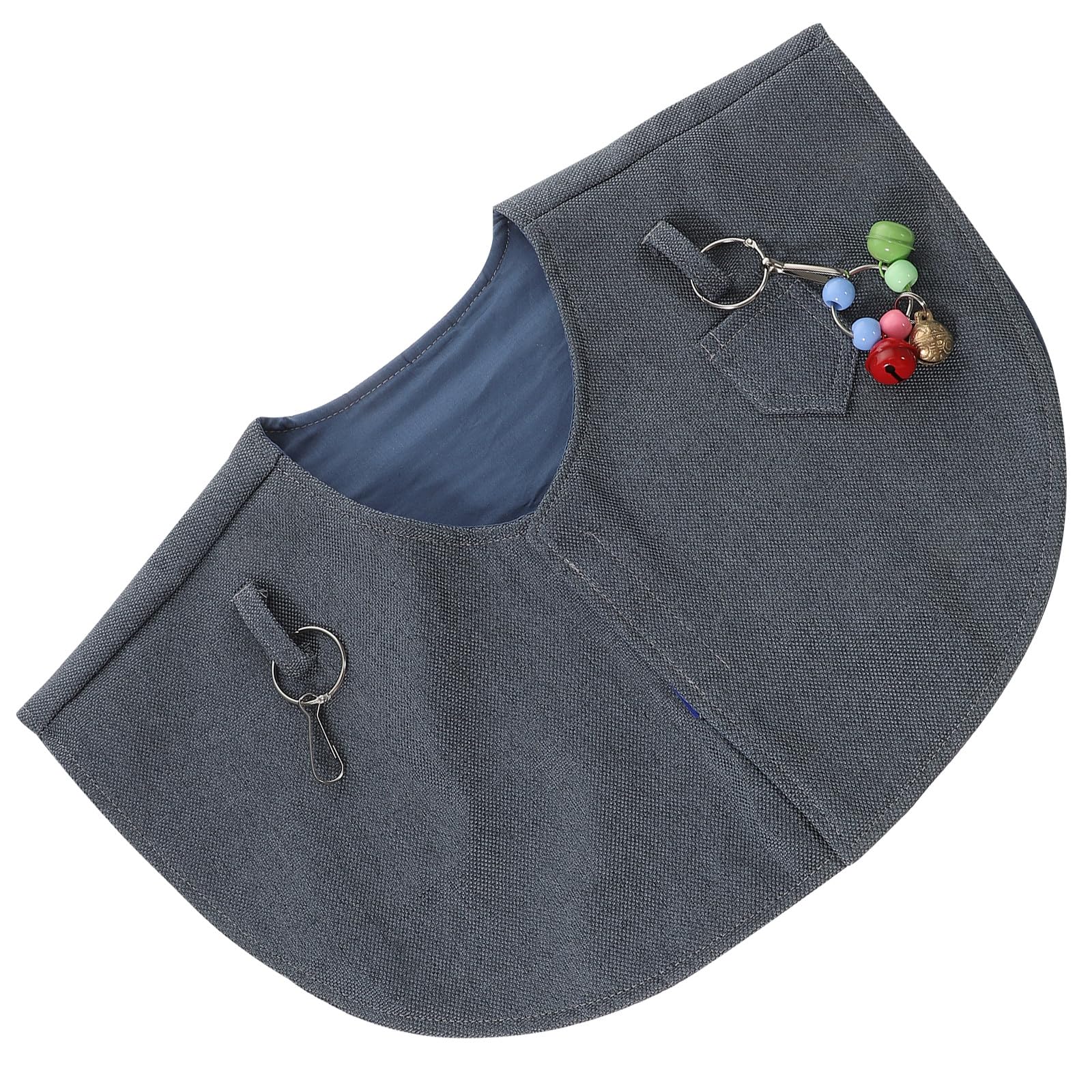 Protection d'épaule pour perroquet en tissu bleu pour vos moments au salon