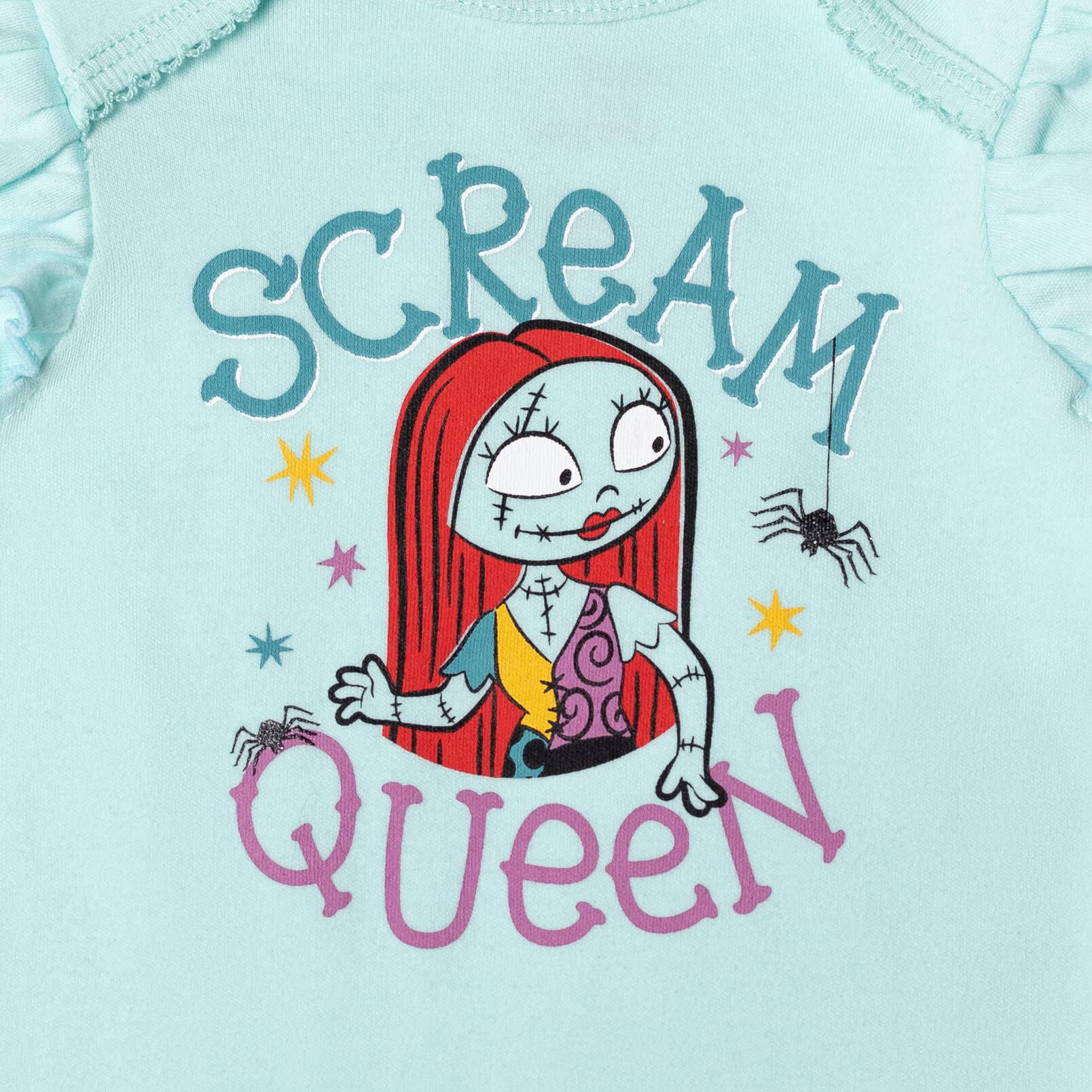 Disney Nightmare Before Christmas Zero Sally Jack Skellington - Conjunto de traje de 3 piezas para bebé y niña