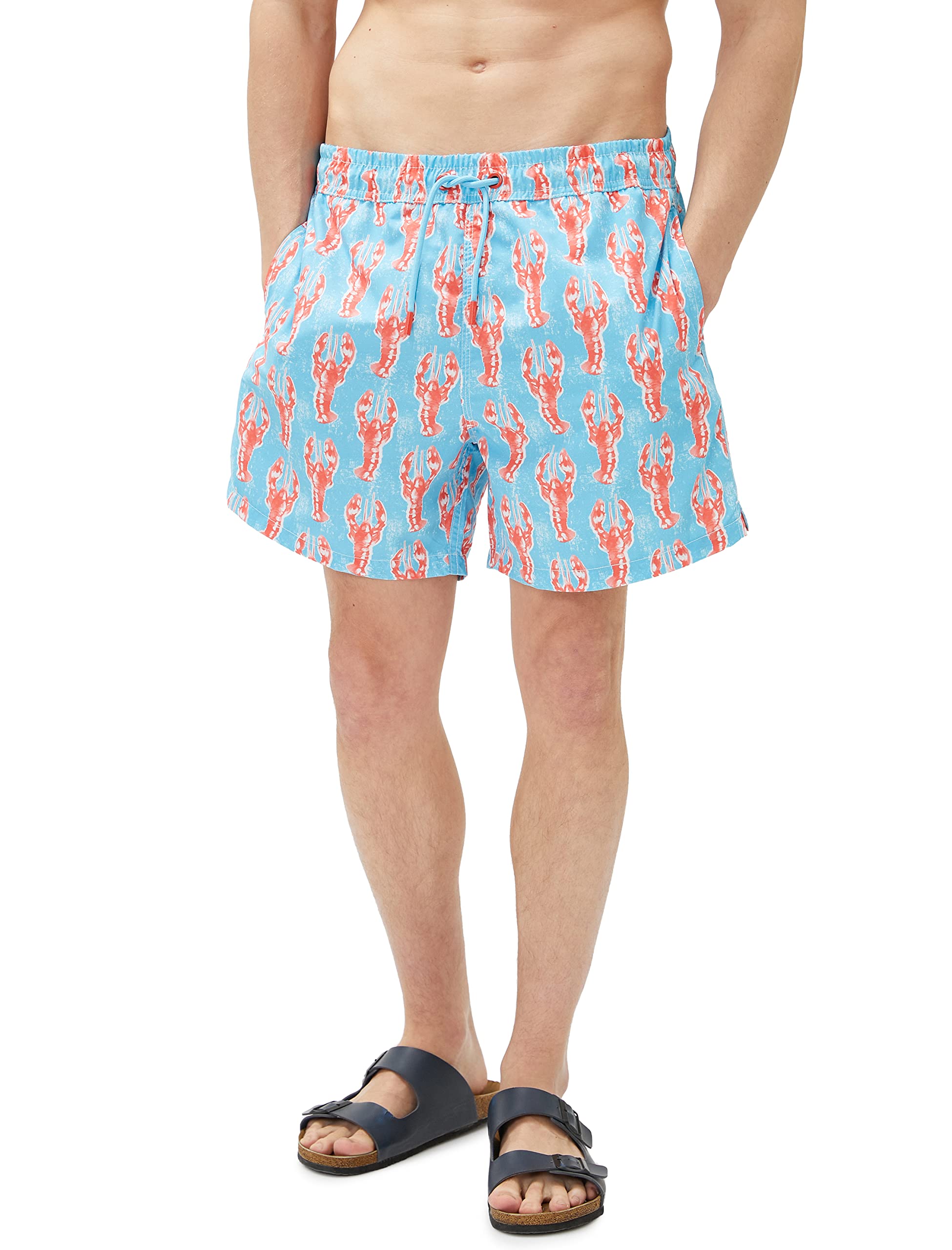 Koton Drawstring Pocket Detail Swim Shorts Swim Trunks,