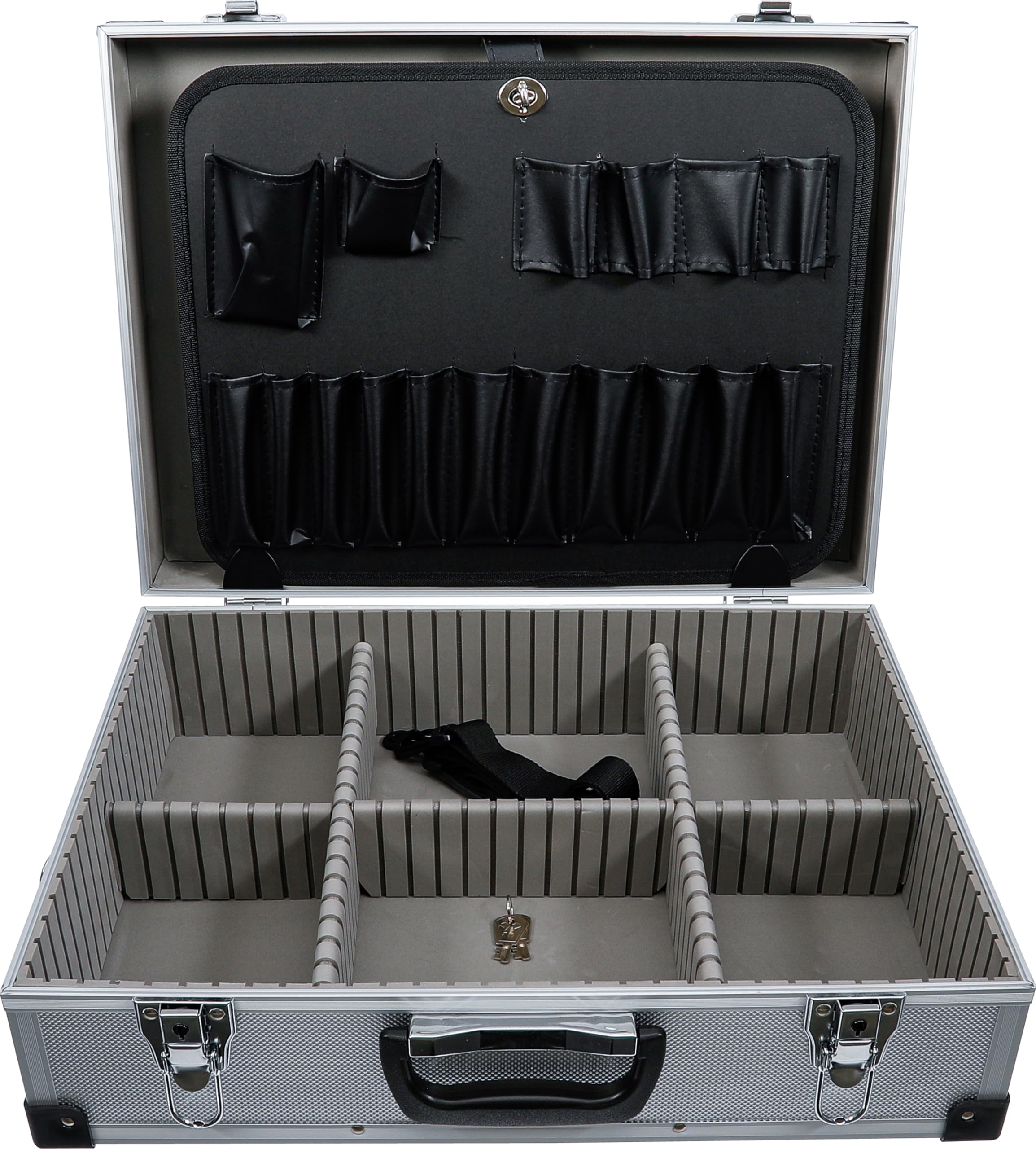 BGS 3304 | Caisse à outils aluminium | 460 x 340 x 150 mm