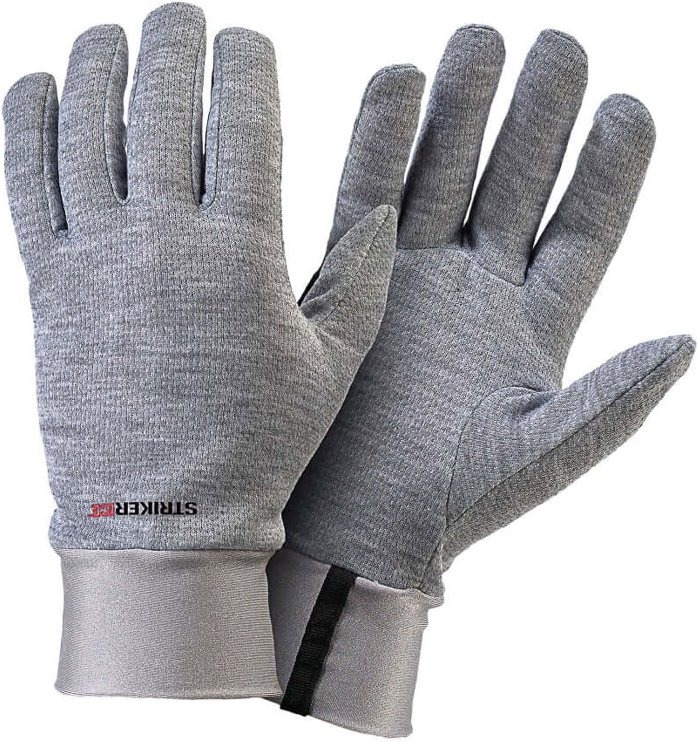 Striker Unisex Liner Durable Quick-Drying Moisture-Wicking Outdoor Fishing Gloves - Easy to Get on/Off with Cuff Pull Tab