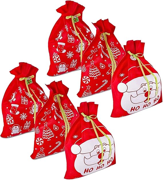 Gift Boutique 6 Giant Christmas Gift Bags 36" x 44