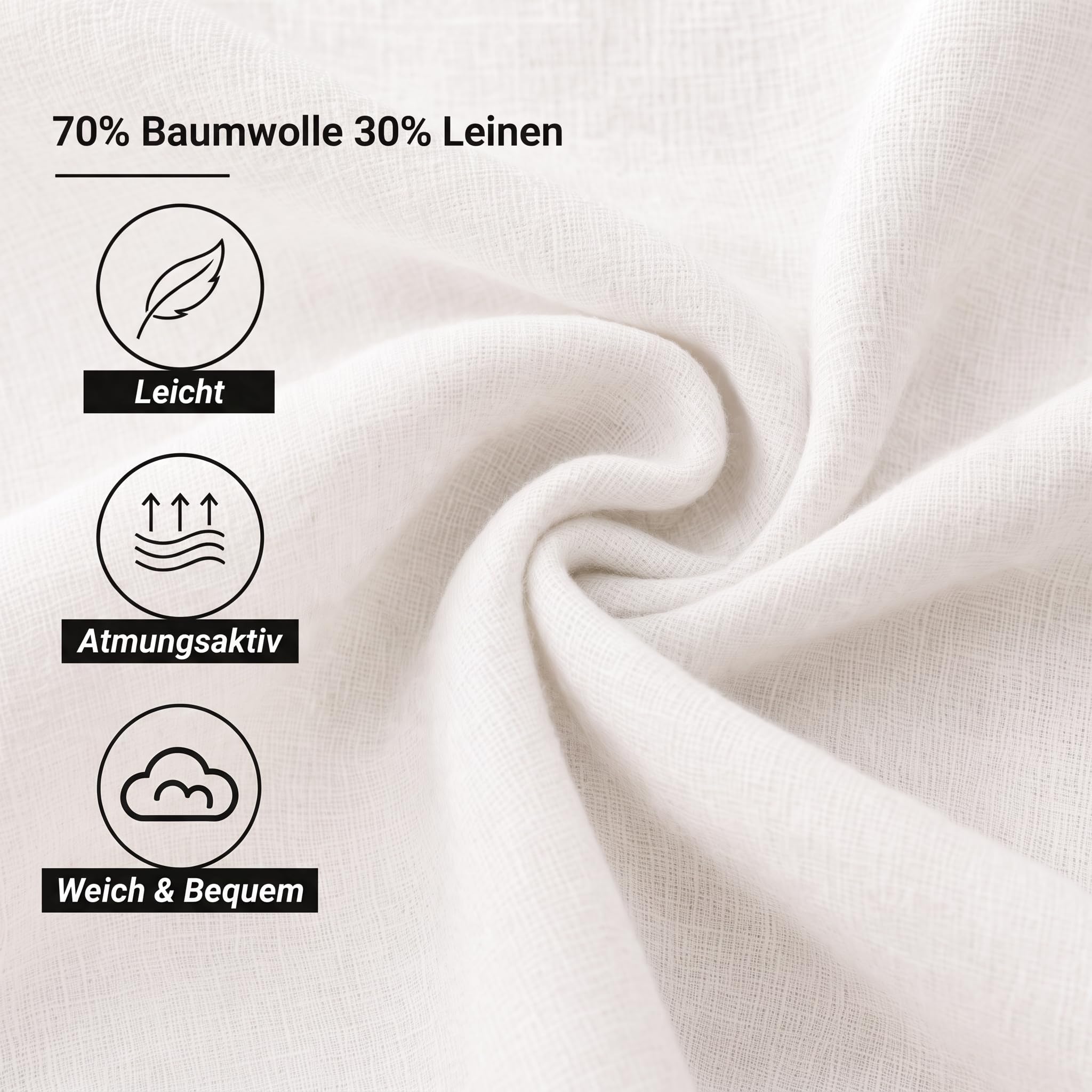 GLESTORE Camicia da uomo in lino, a maniche lunghe, estiva, per il tempo libero