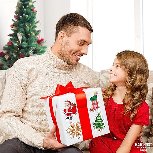 Miniatura 5 de KatchOn, Calcomanías de Navidad para niños, 100 piezas, calcomanías de vinilo de Navidad para niños, calcomanías de Navidad para manualidades,