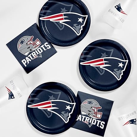 NFL Patriots Tailgate Platters