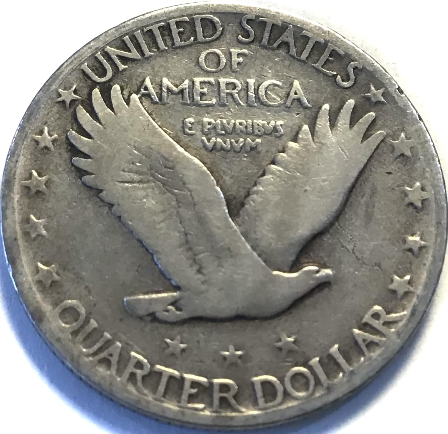 1929 P Liberty Standing Silver Quarter Seller Good