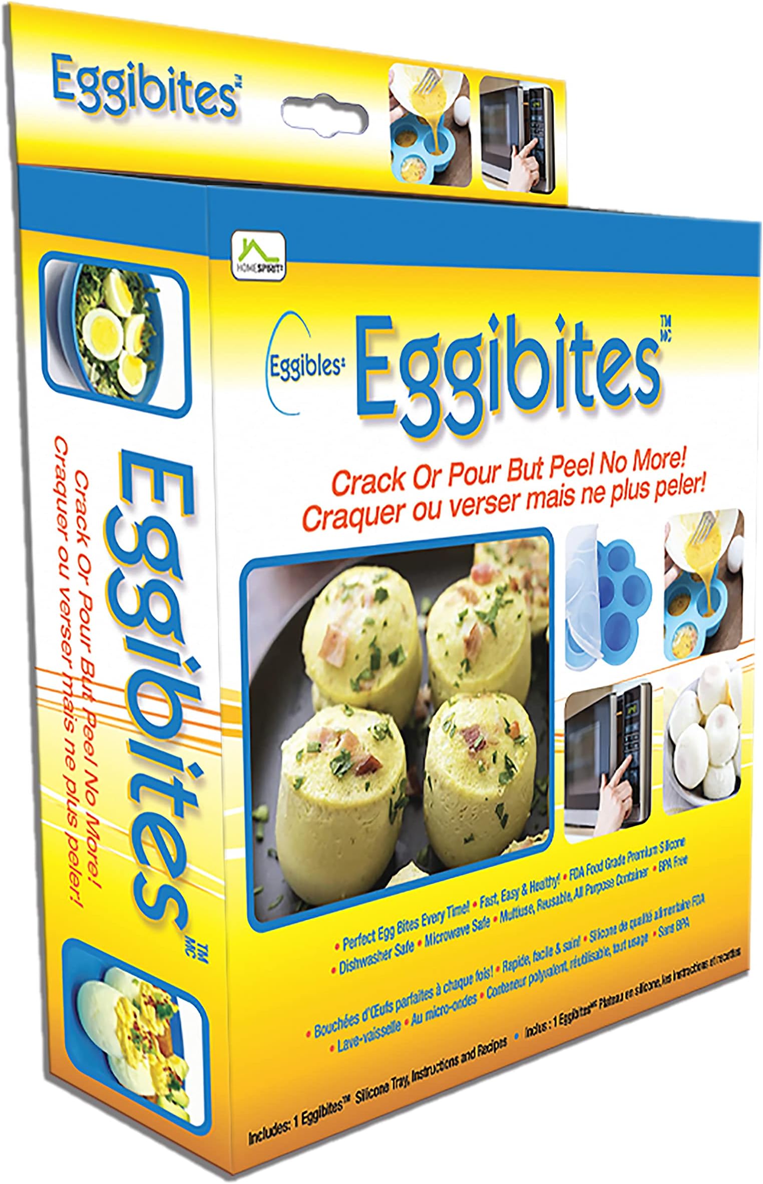 Instant Pot Egg Bites Mold + Hard Boiled And Poached Egg Cooker, No Peeling Egg Shells, Boil Multiple Eggs Or 1, Egg Bites In A Dash