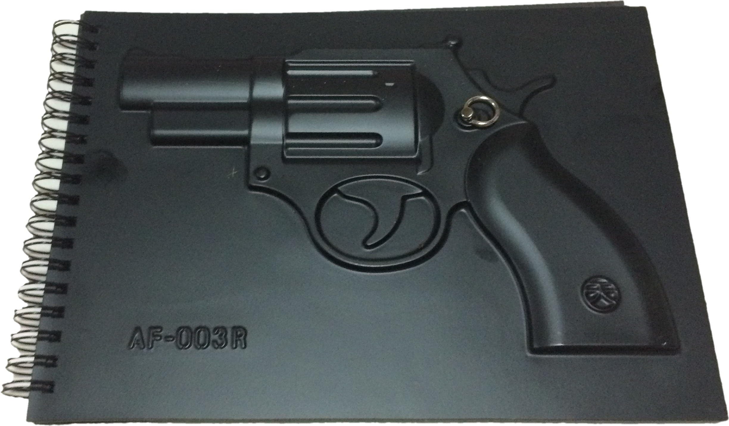 Notebook pistol design