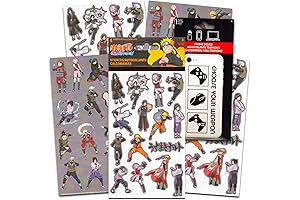 Naruto Shippuden Stickers Extravaganza for Party Bonanza and Beyond