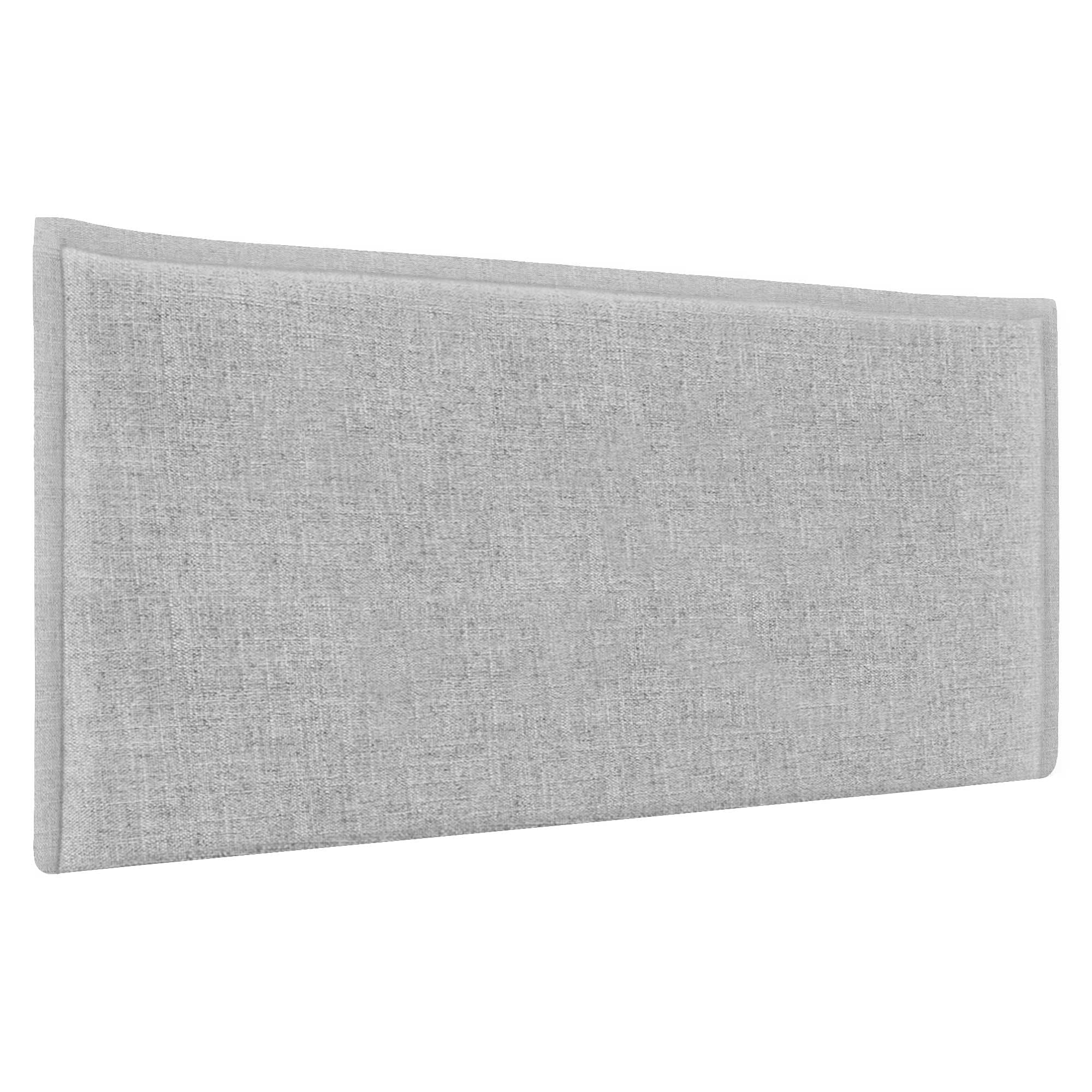 DHOME Solid Natural Linen Headboard with Trim Upholstered Headboard Bed Bedroom Modern Top Trending (Natural Linen, 160 x 105 cm with Legs (Beds 150/160)) — view 28