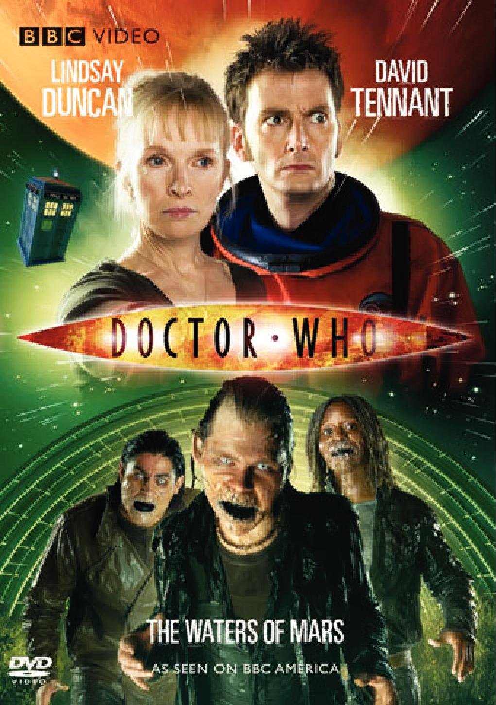 Doctor Who: The Waters of Mars en DVD, serie de TV importada de Reino Unido para fans