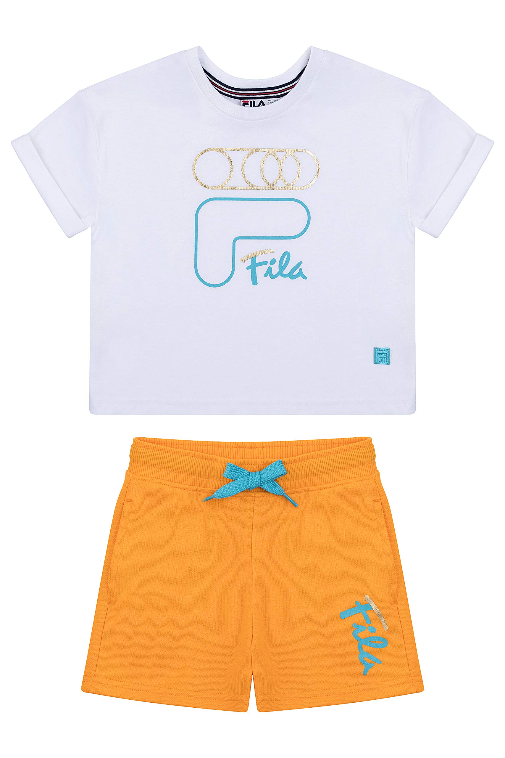 Fila Shirt Baby Girl Fila Outfits Filaheritage Girls Two Piece Tee