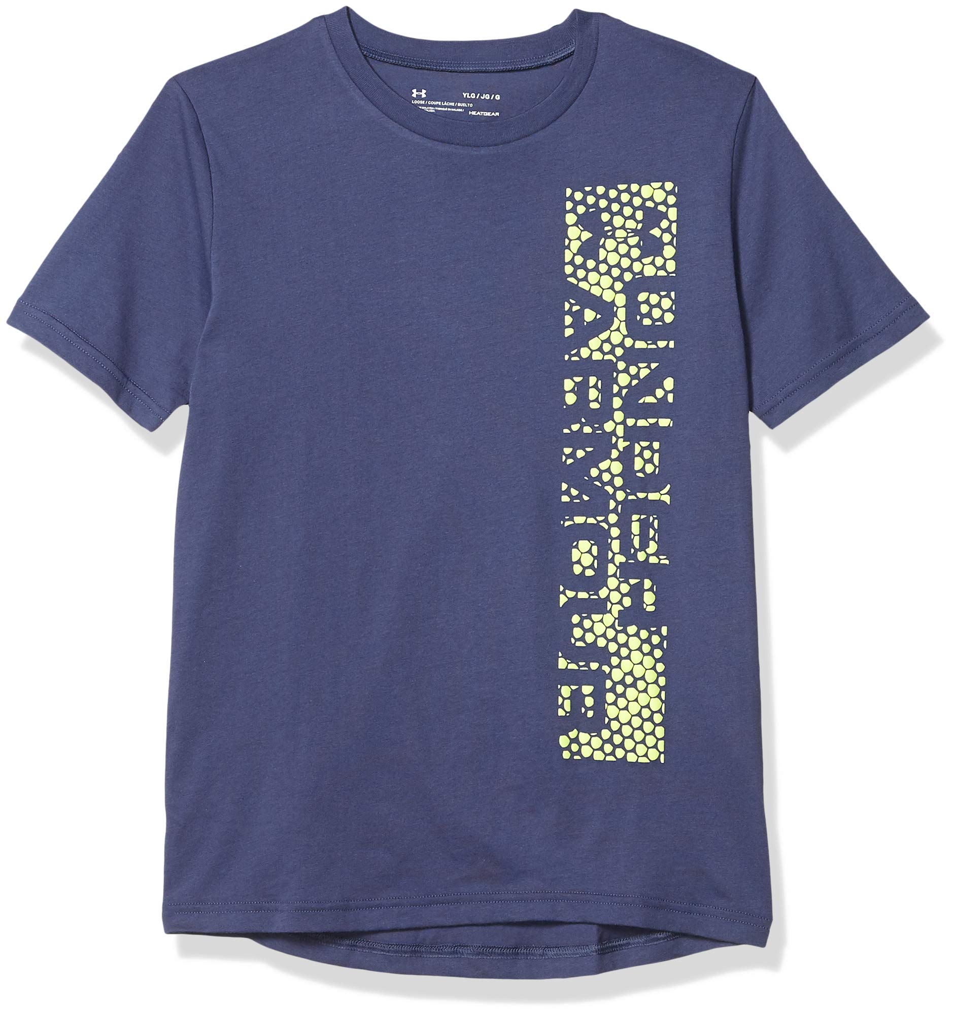Under Armour Boys Left Chest Knockout Print Fill Short Sleeve T-Shirt