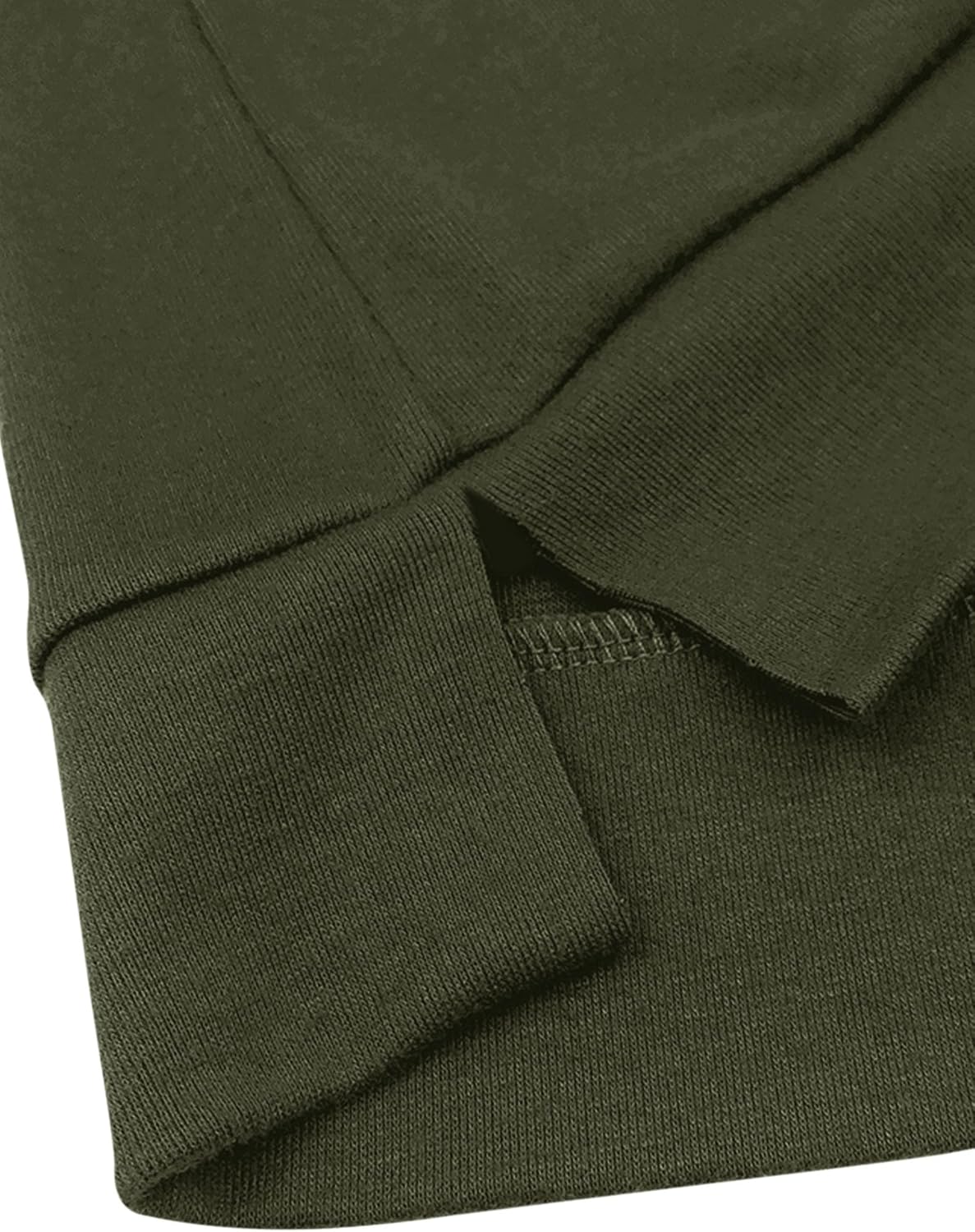 Orchidays Womens Long Sleeve Sweatshirt Cowl Neck Workout Tunic Tops Casual Drawstring Pullovers - Image 5