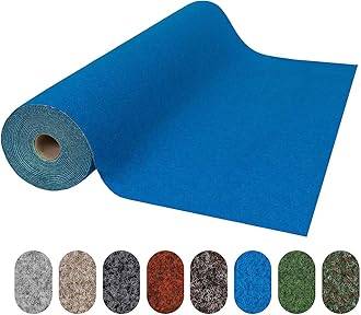 Wonder Colour Garden Matting, Lawn Carpet Balcony Rug, Durable and Weather Resistant Outdoor Matting, Lawn Turf Carpet, Balony Patio Matting (Blue, 100 x 1200 cm)
