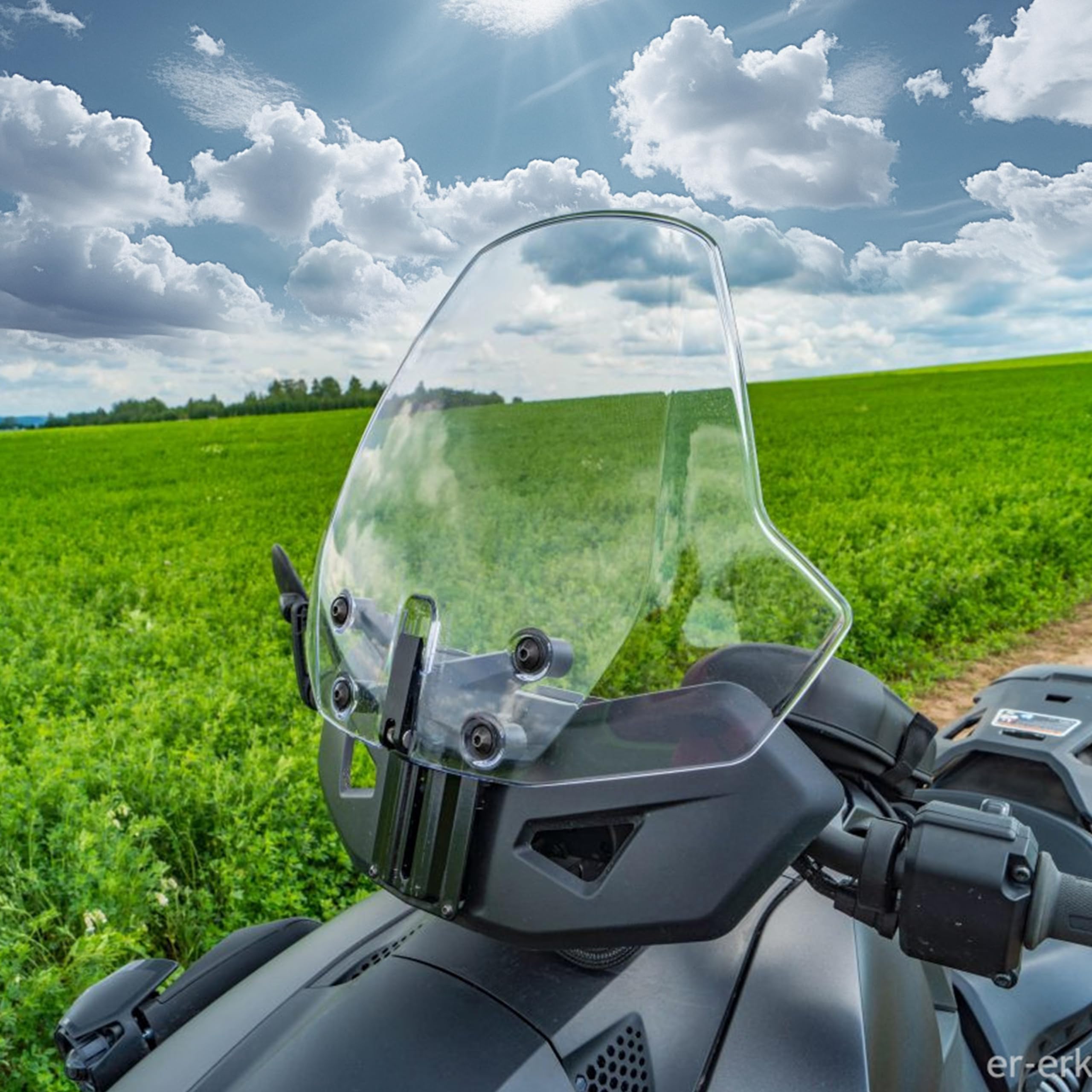 Amazon.com: KATIMOTO Adjustable Sport Windshield for Ryker