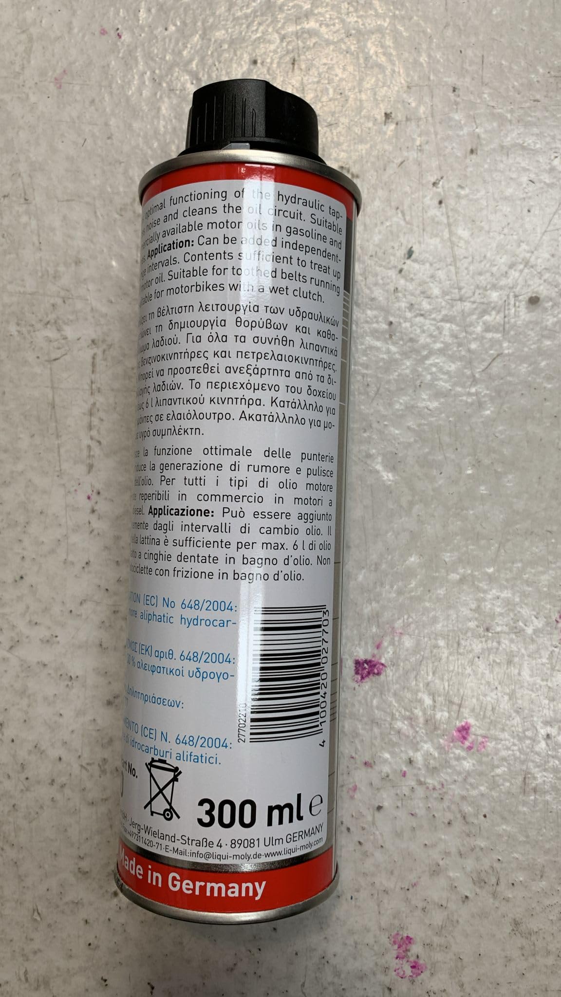 Liqui Moly 2 aditivos de accionamiento hidráulico 1009.