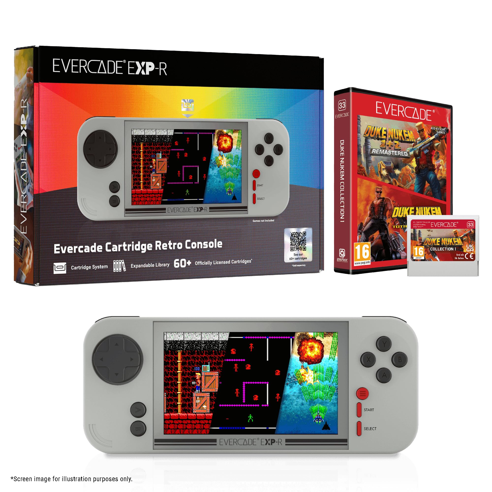 Evercade EXP-R and Duke Nukem Collection 1