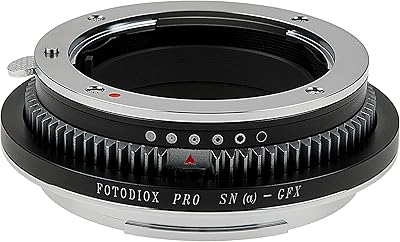 Fotodiox Pro Lens Mount Adapter Sony Alpha A-Mount (and Minolta AF) DSLR Lens to G-Mount GFX Mirrorless Camera