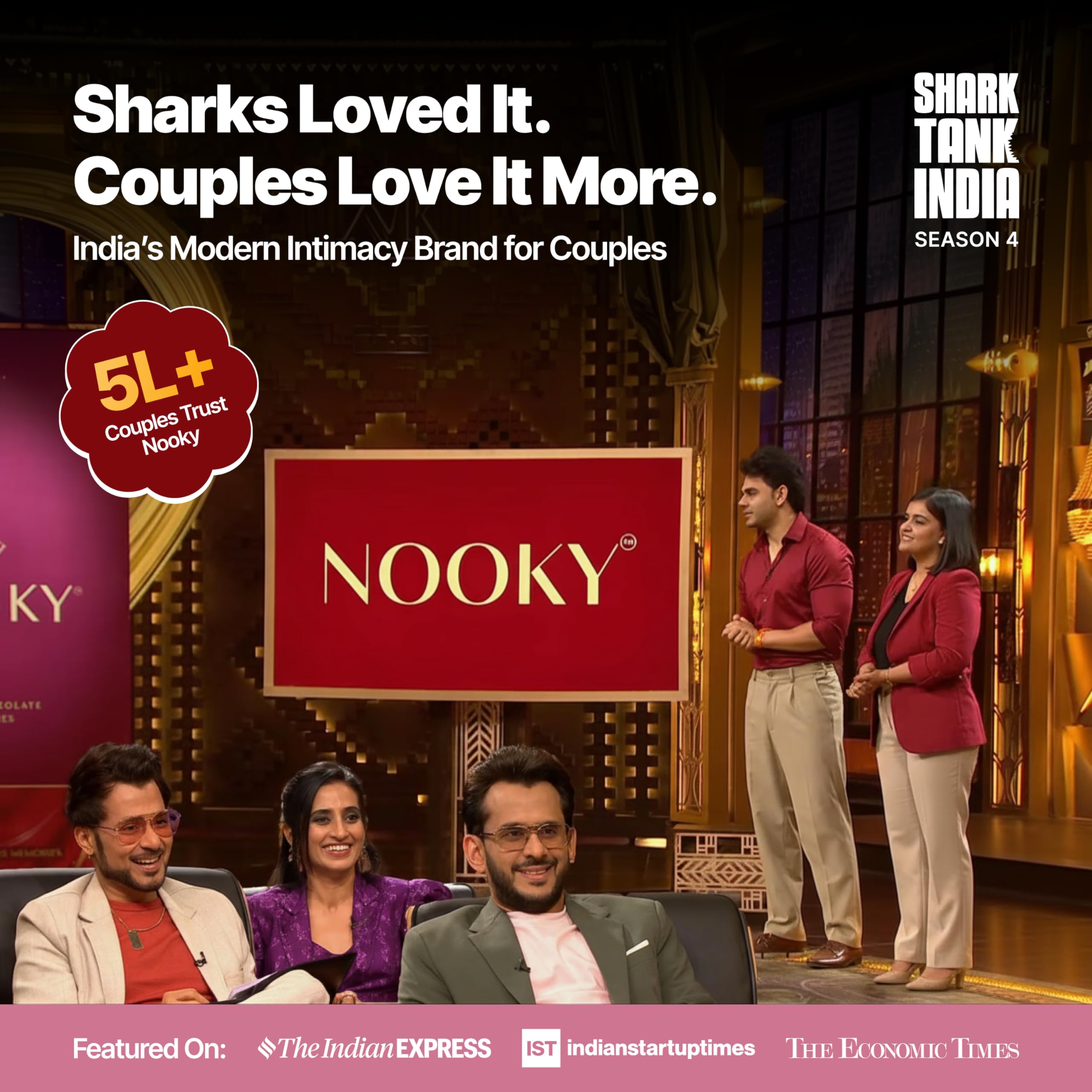 InstaEats Nooky Dark Chocolate Bars For Her|Luxurious Dark Chocolate For Uplifting Mood|Best Gift For Her (Pack Of 1),58 Gram 3