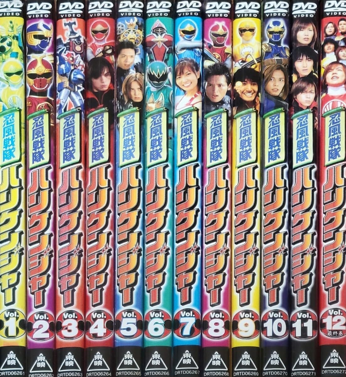 忍風戦隊ハリケンジャー　全12巻セット レンタル落ちDVD Amazon.co.jp: ○DVD レンタル落ち 忍風戦隊ハリケンジャー 全12巻