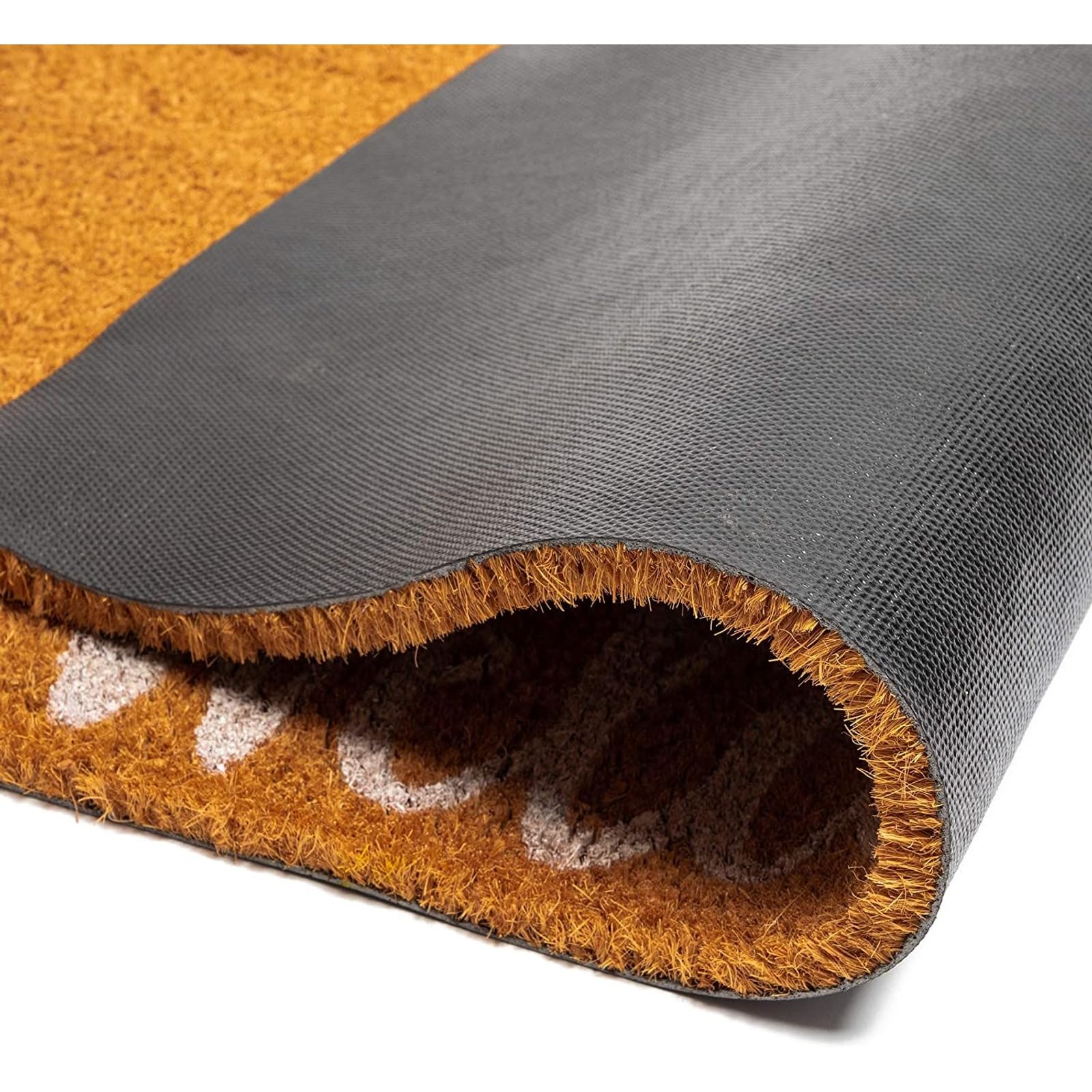 Juvale Paillasson en fibre de coco naturelle 30 x 17 cm
