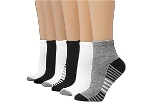 Women's 6-Pair Ankle Socks