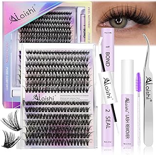 Kit de racimos de pestañas AILAISHI, extensio...