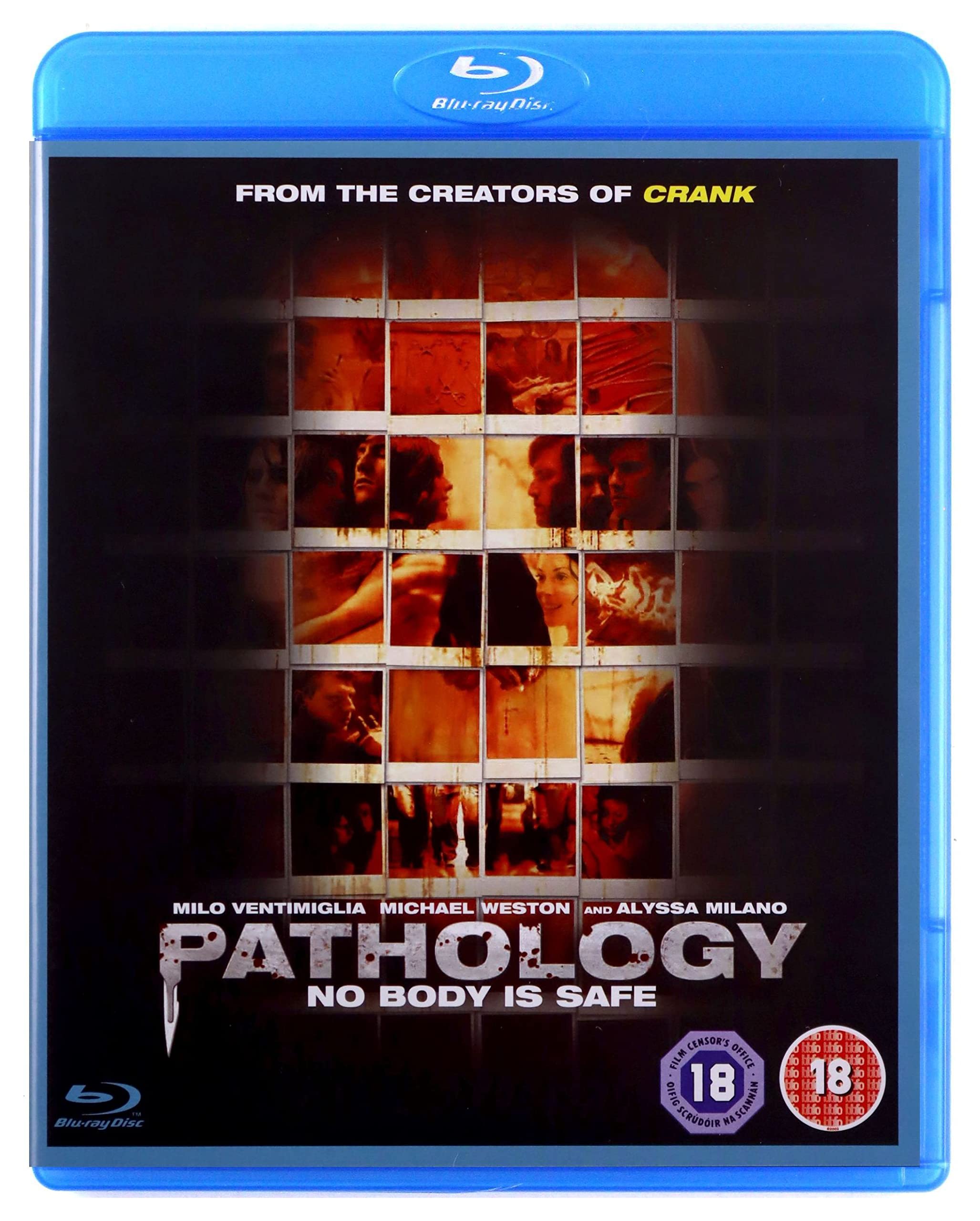 Película Pathology Blu-ray para noches de cine de intriga y suspense en casa