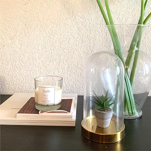 Miniatura 2 de Velas aromáticas perfumadas de soja vainilla. Hecho a mano en tarro de vidrio cubierto. Perfecto para regalo, decoración y fiestas.