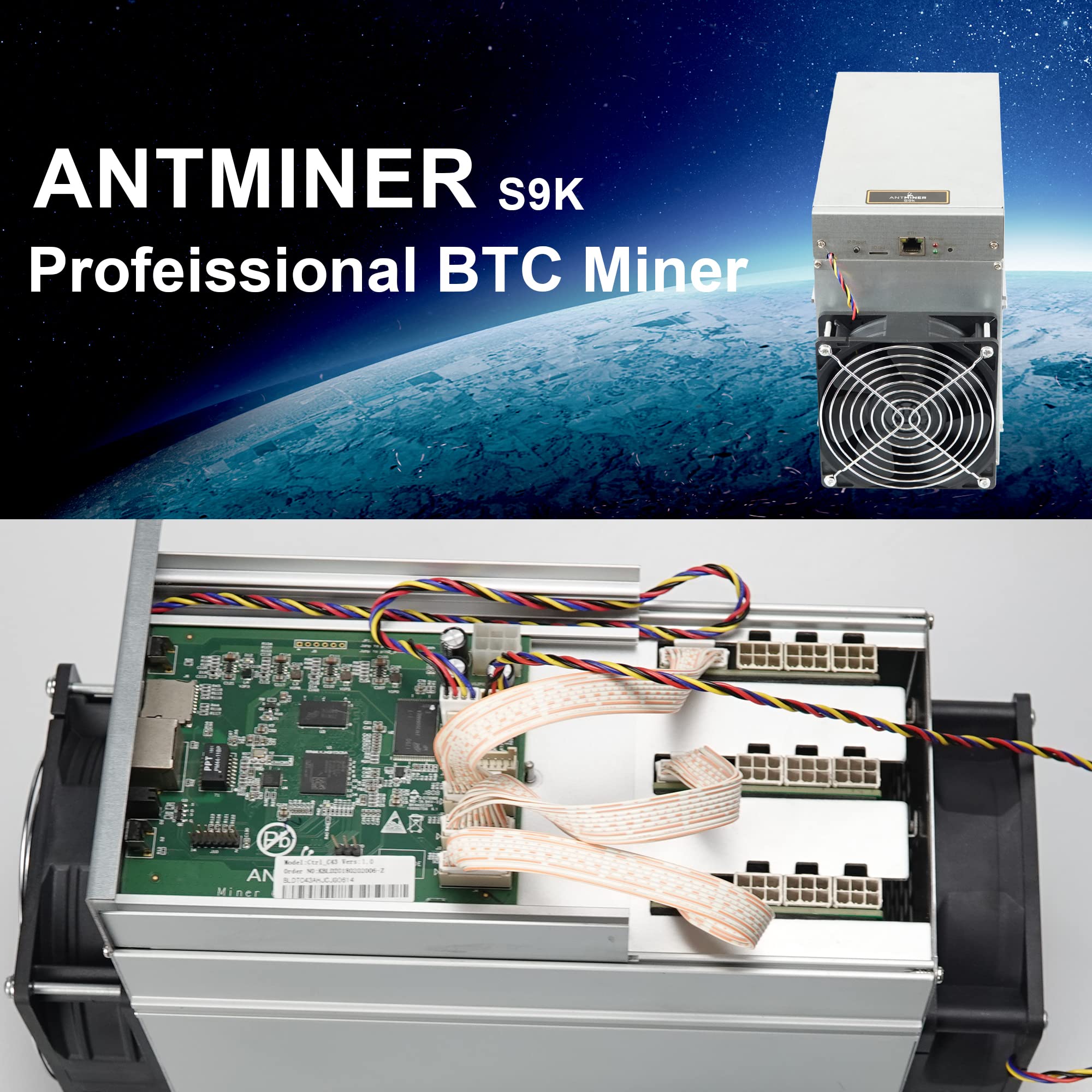 Antminer S9k 14t Bitcoin Miner 1190w Asic Btc Miner Professional |  Desertcart INDIA