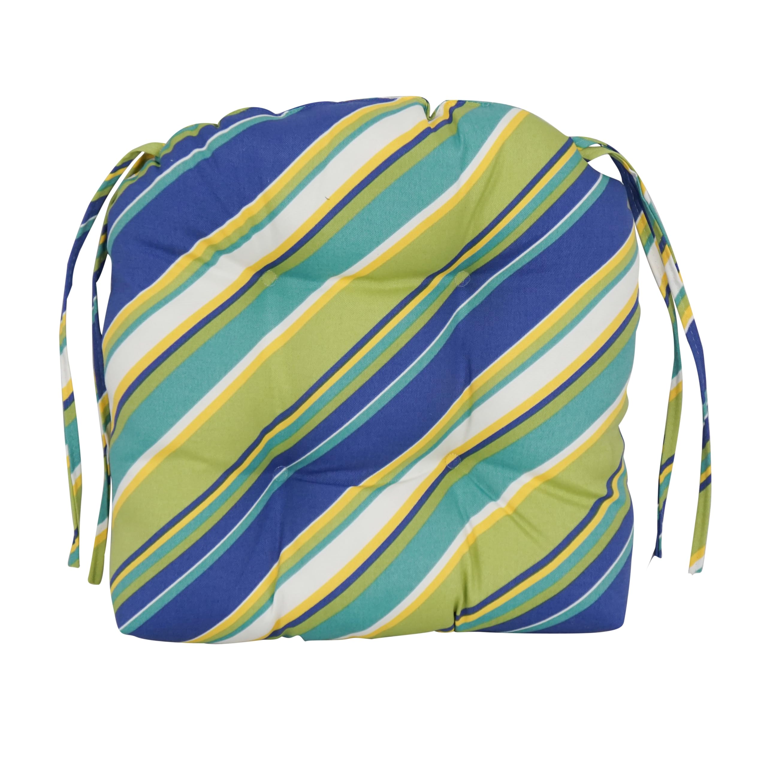 16-Inch Spun Polyester Outdoor U-Shaped Tufted Chair Cushions (Set Of 2) 916X16Us-T-2Ch-Od-104