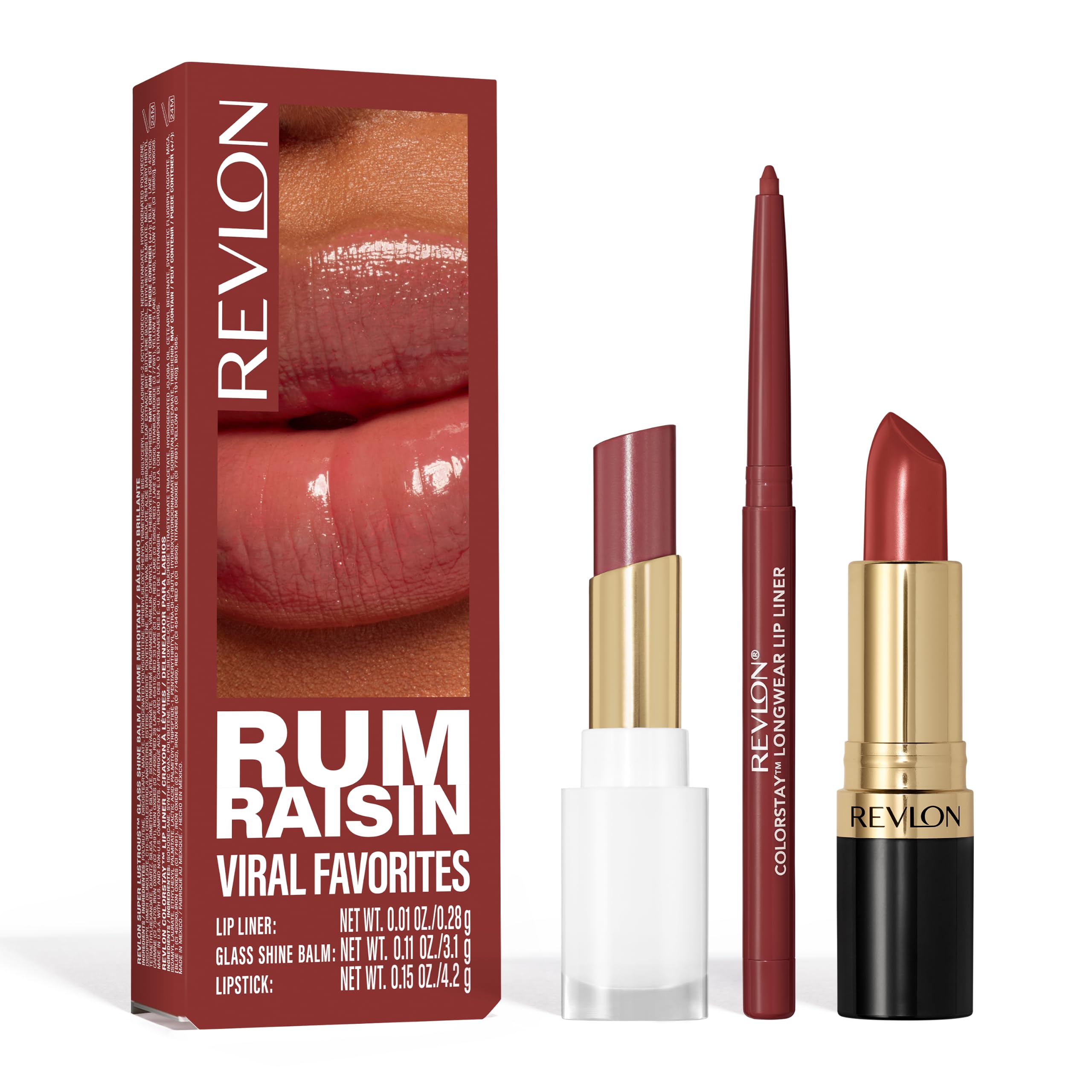 Revlon Super Lustrous Glass Shine Balm - Rum Raisin -31 Revlon Super Lustrous Glass Shine Balm - Rum Raisin -31