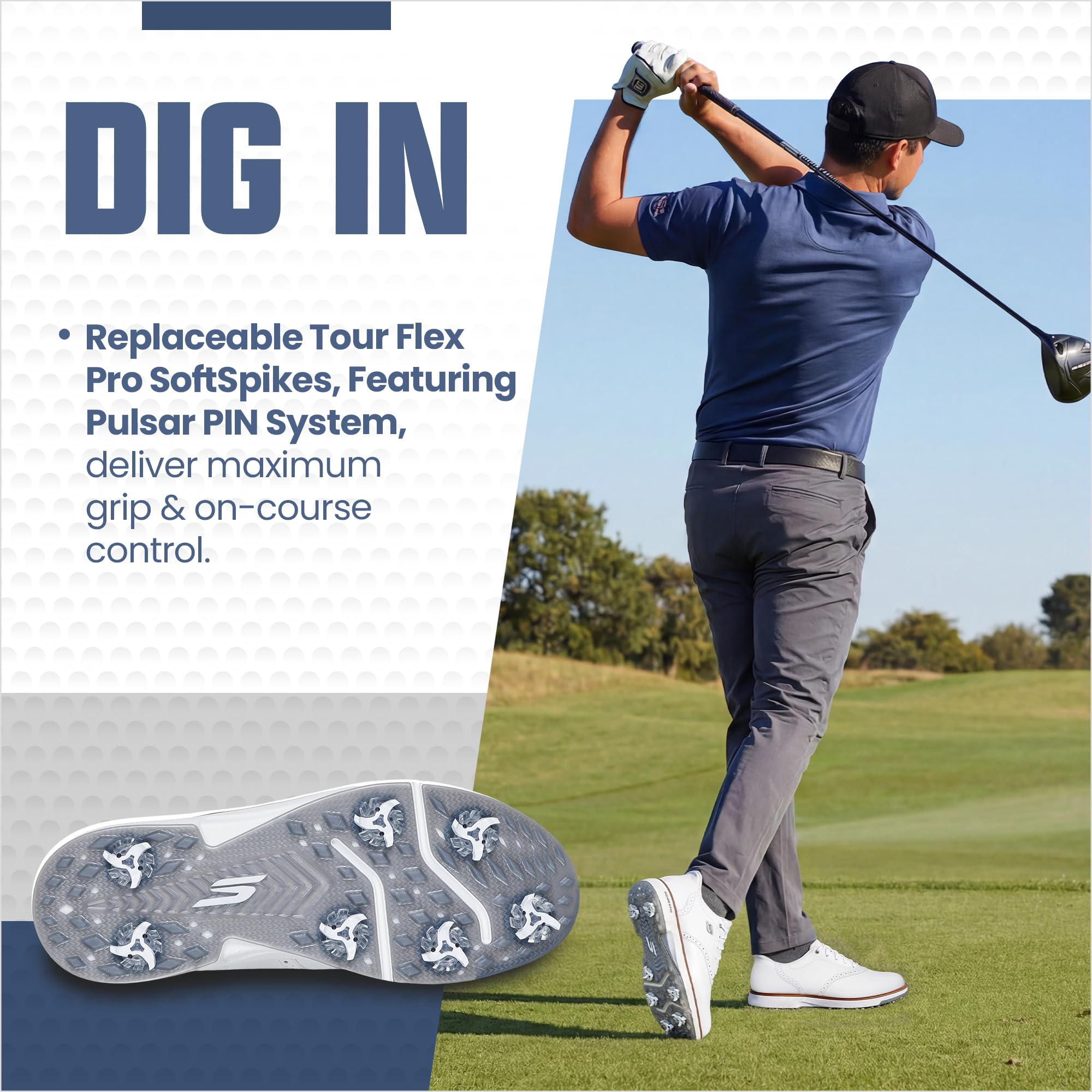 Skechers Mężczyźni Go Golf Prestige SlAdidasy