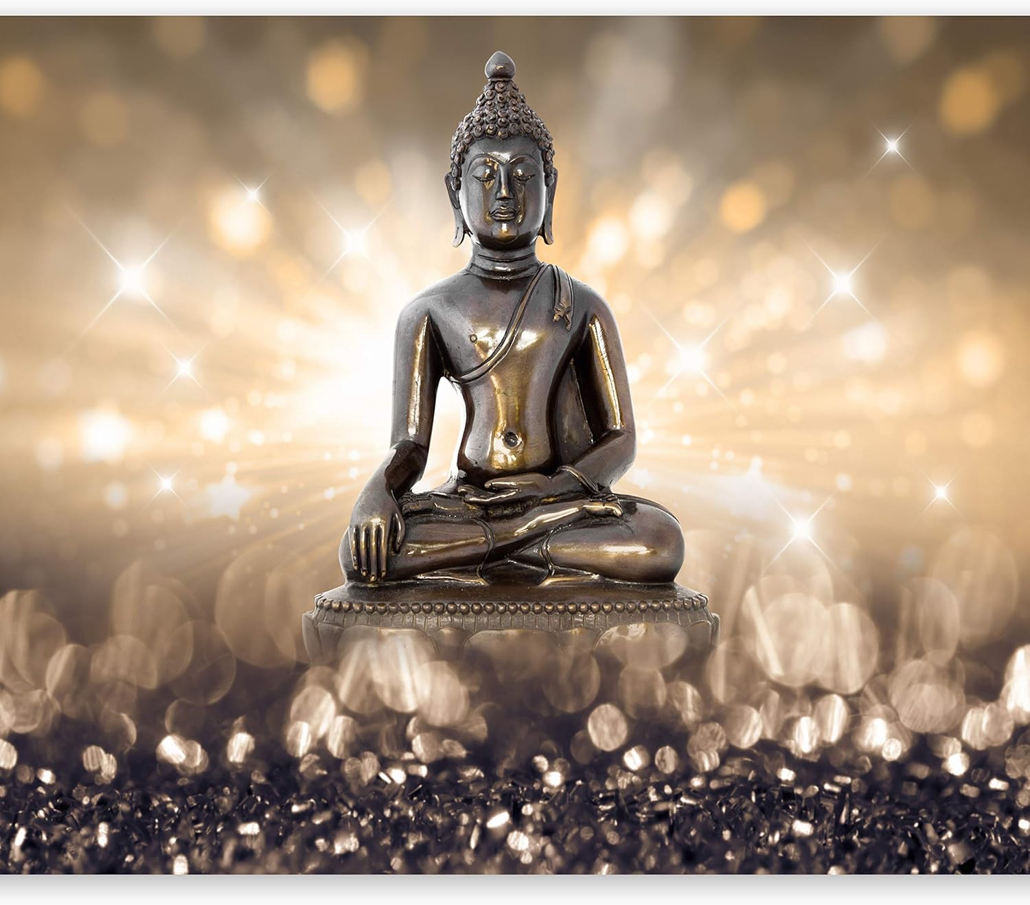 murando Fotomurales Buda Zen Spa 350x256 cm XXL Papel pintado tejido no tejido Decoración de Pared decorativos Murales moderna de Diseno Fotográfico Oriente h-C-0011-a-b