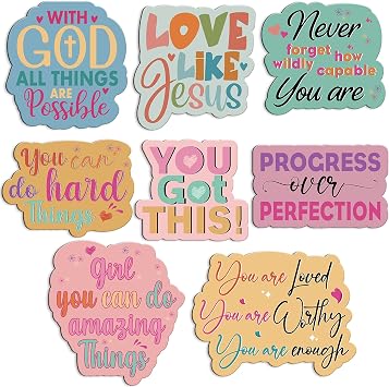 8 Pcs Inspirational Magnets for Fridge Cute Locker Magnets for Girls Christian Bible Verse Motivational Magnet Quotes for Classroom Whiteboard School Refrigerator Gymnastics Locker Accessories