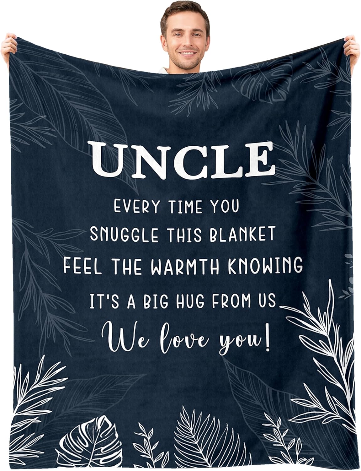 Dad Gifts, Gifts for Dads Birthday Fathers Day Christmas, Dad Blanket Gift from Daughter Son 60"X80"