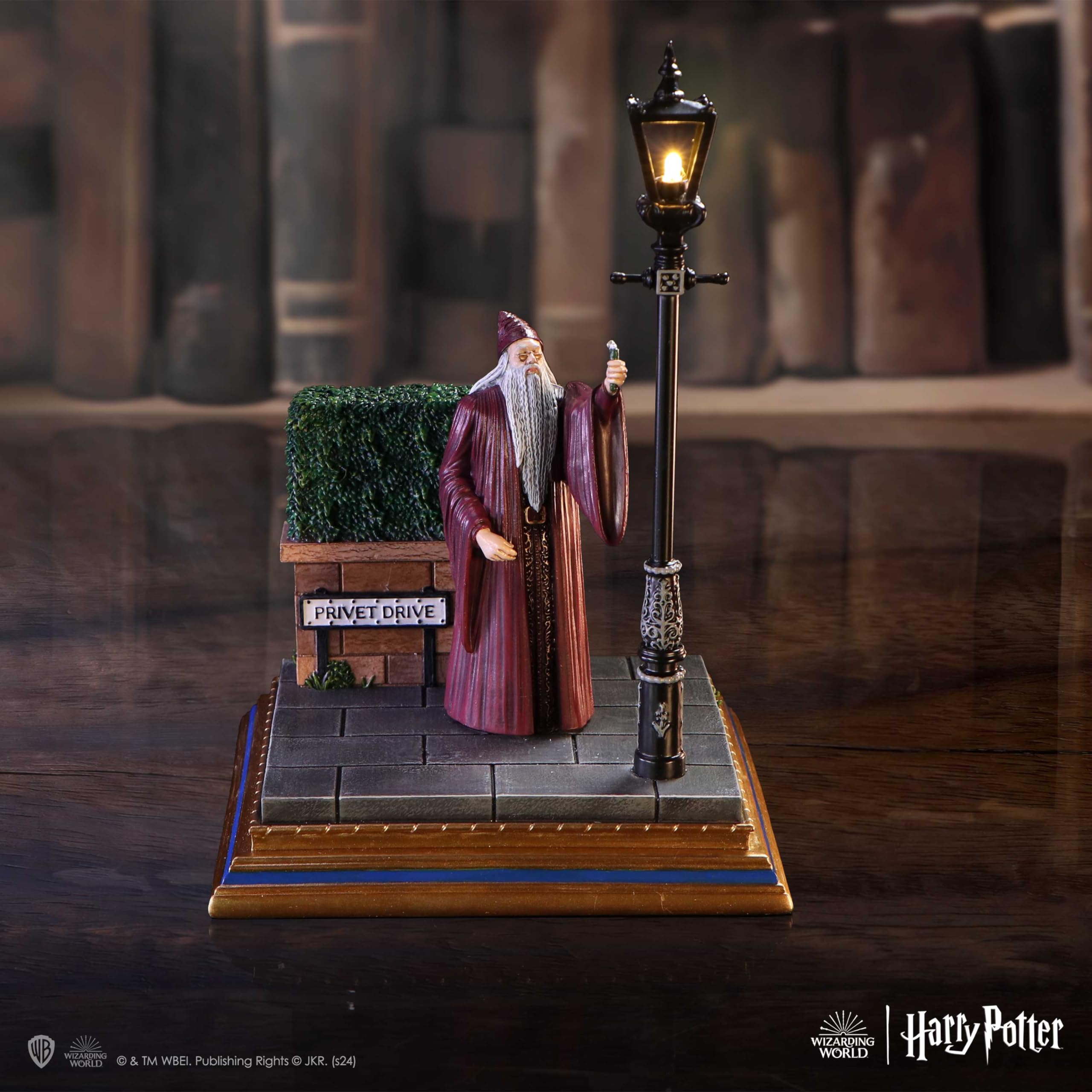 Nemesis Now Harry Potter Privet Drive Light Up Figurine 18.5cm, Resin, Official Harry Potter Merchandise - Image 4