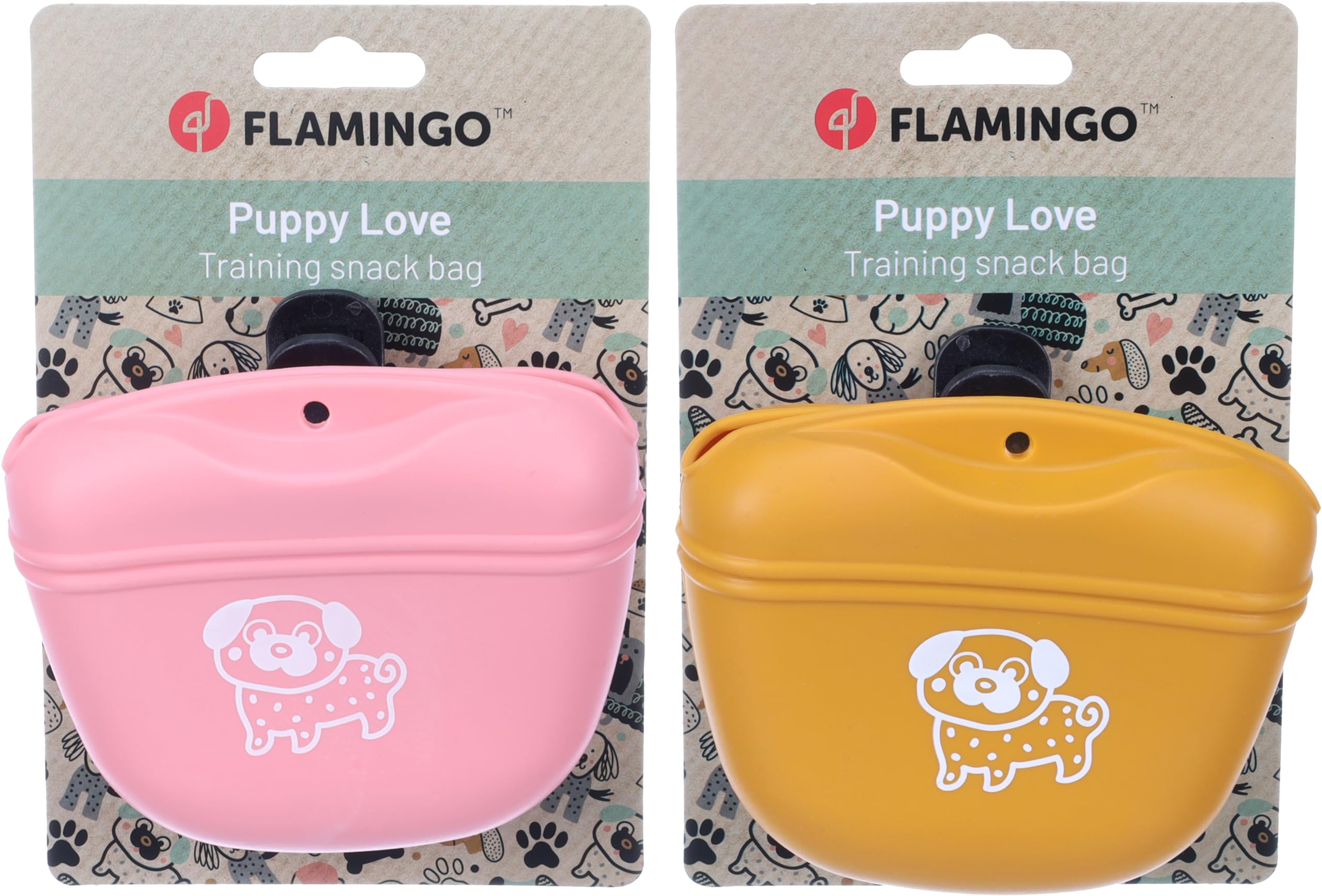 Flamingo TREAT BAG PUPPY TWIX ASSORTMENT 12,5x5,5x10,5CM