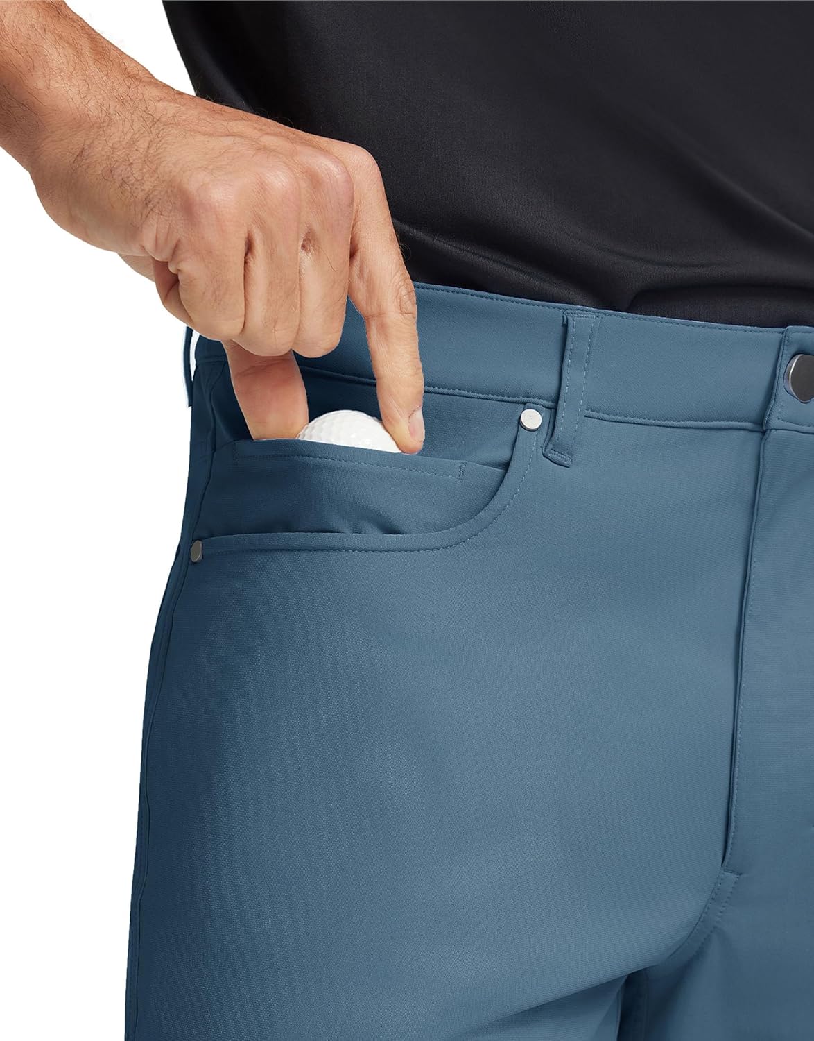 M MAELREG Golf Shorts Men 7" 9" Inseam Lightweight Quick Dry Stretch Flat Front Casual Moisture Wicking Mens Dress Shorts