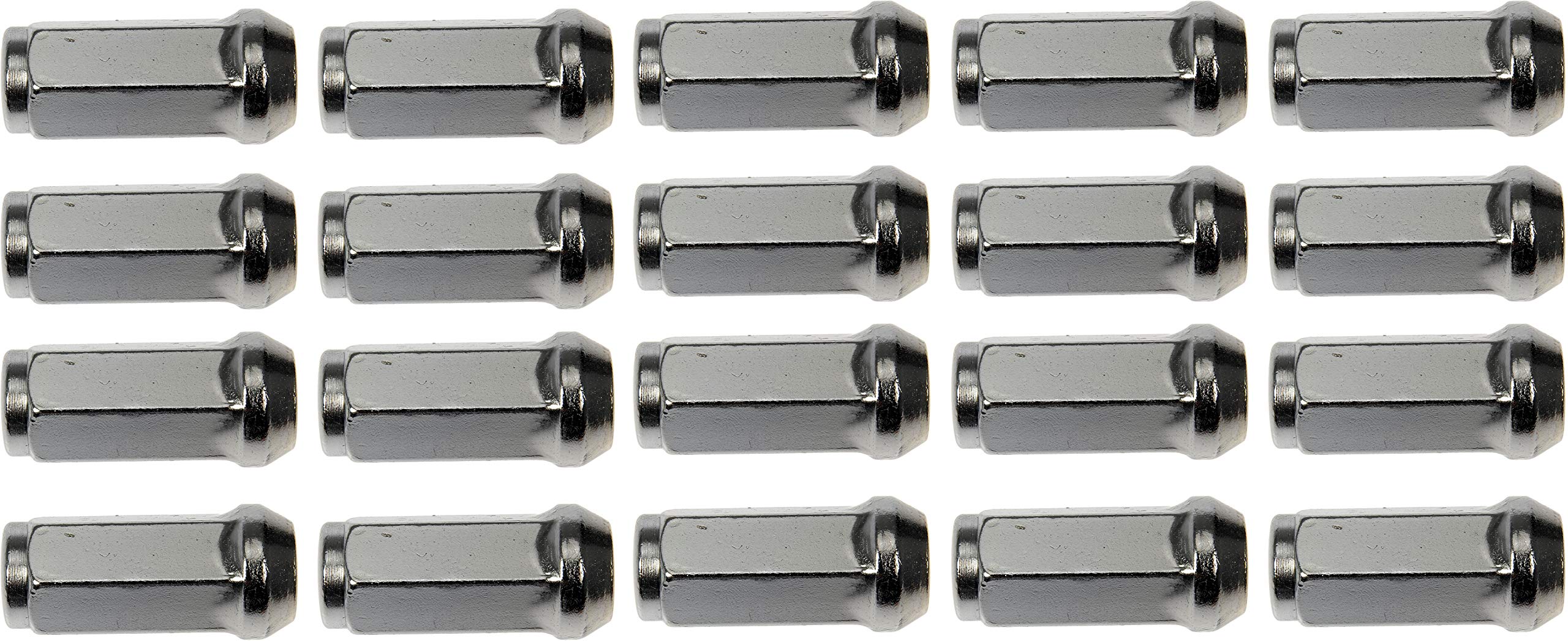 Dorman 711-1405 nakrętka do kół żołędzie M14-2.0 do wybranych modeli Ford, Lincoln, chrom (24 sztuki)