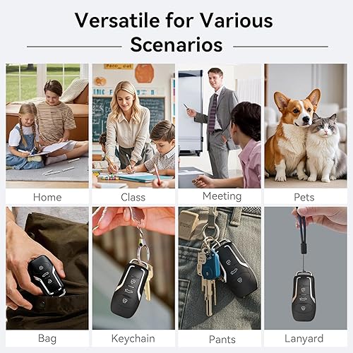 Miniatura 9 de Cámara de niñera 64G 1080P HD para seguridad del hogar, cámara de batería larga, cámara recargable para llave de automóvil con grabación en bucle,