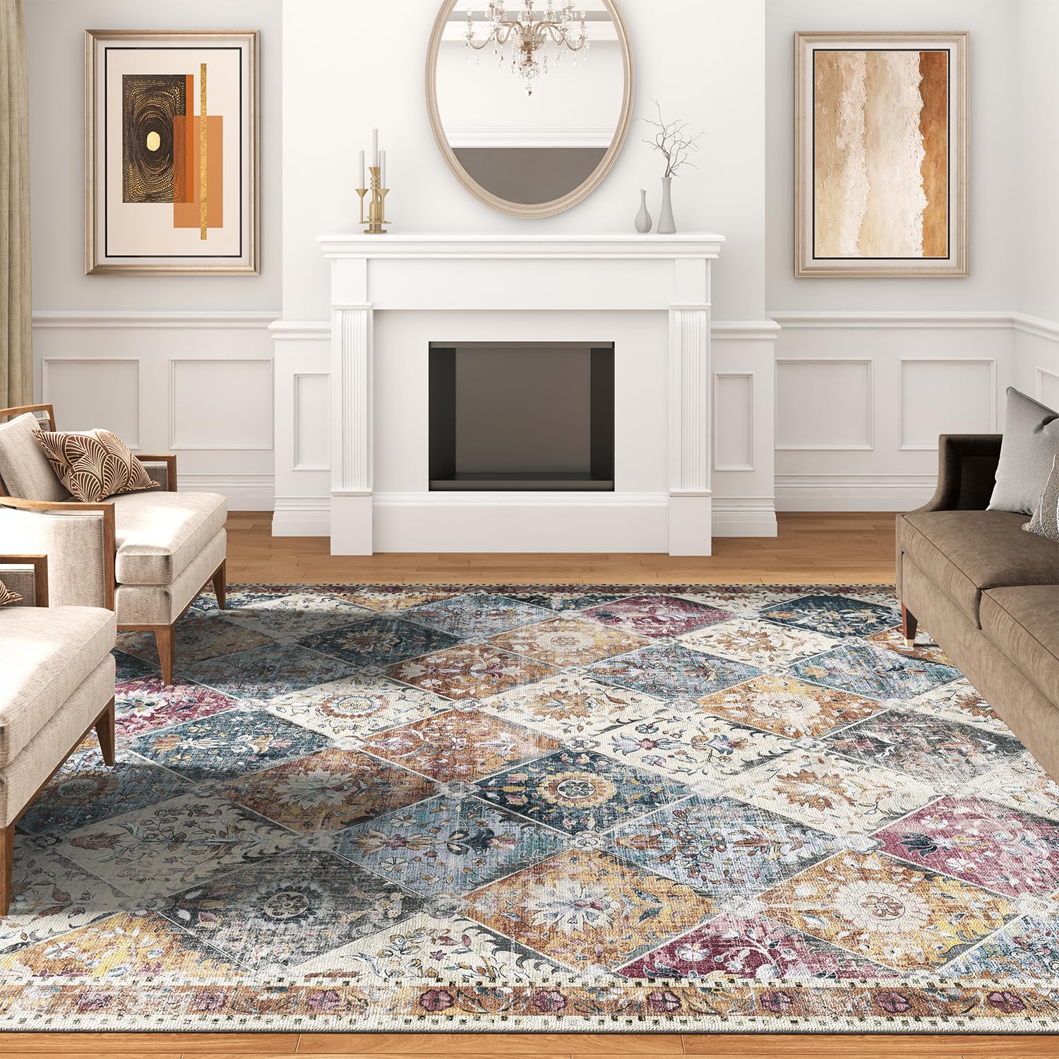 Moroccan Trellis Rug Rooms Chic Shaggy Moroccan Trellis Rug Bedroom