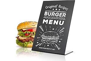 Small Chalkboard Signs with Stand for Tabletop Use - Perfect for Displaying Messages