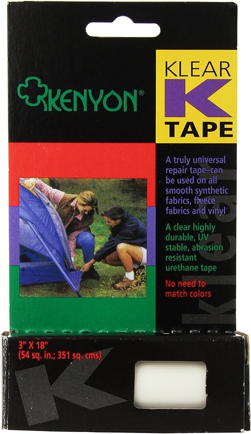 Amazon.com: Kenyon Klear K-Tape Repair (3 x 18-Inch) : Kenyon: Health ...