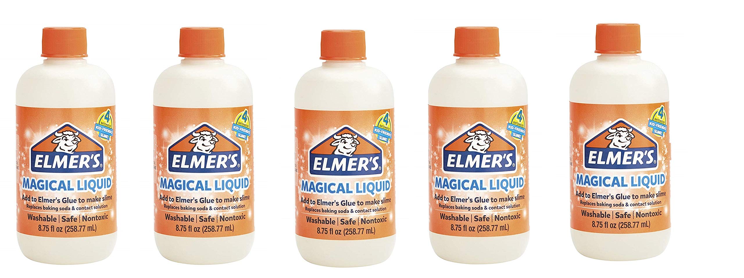 Elmers Glue Slime Magical Liquid Activator Solution, 8.75 fl. oz. Bottle - Great for Making Slime, 5 Pack (B07QHFR7W1) Amazon Price History, Amazon Price Tracker